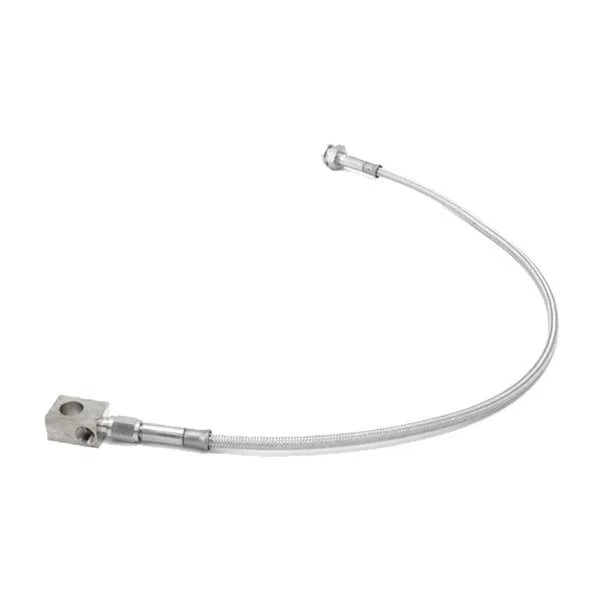 For Jeep Wrangler 1987-1995 Rugged Ridge Braided Stainless Steel Rear Brake Hose Foto 1 de 1