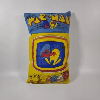 Vintage Rare PAC-MAN Pillow From 1982 Midway Mfg - Image 1 of 4