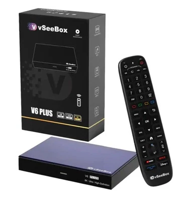 vSeeBox V6 Plus - Smart Media Player - Brand New, Sealed - Authorized Dealer - Image 1 of 3
