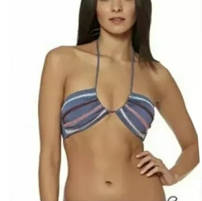 Dolce Vita Women's Kokomo Bandeau Bikini Swim Top Bra  Large New - Image 1 of 4