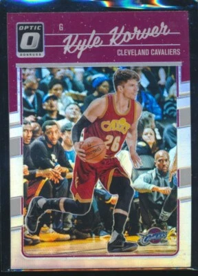 2016-17 Panini Donruss Optic Holo Silver Prizm Kyle Korver #38 Cavaliers CAVS - Image 1 of 2