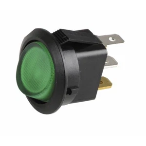 Interrupteur unipolaire Ø23 lumineux vert - GEMINOX : 87168249040 - Imagen 1 de 1