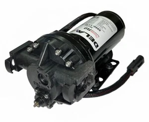 Delavan 5950-111E-SB Diaphragm Pump 12V, 60PSI, 5GPM, Byp 3/4" QA - Picture 1 of 2