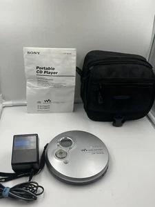 Sony Walkman D-EJ756CK CD Player w/ Power Supply, Manual, Case - Picture 1 of 5