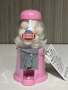 Pink Cute Sweets Mini Candy Machine Dubble Bubble Gumball Dispenser New Sealed - Picture 1 of 1