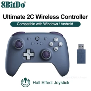 controller di gioco wireless Ultimate 2C 8BitDo per PC Mint - Picture 1 of 8