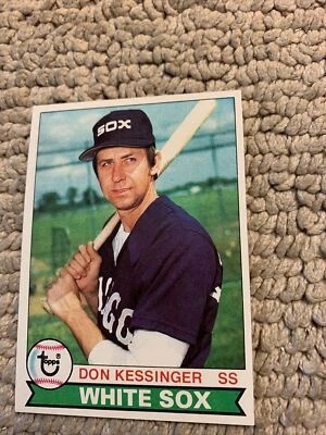 #467 Don Kessinger Chicago White Sox 1979  Topps  Baseball Card Cb15 - Image 1 of 2