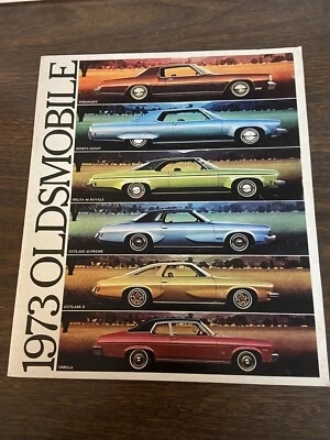Catálogo de folletos de ventas Oldsmobile 1973 - Delta 88 Toronado Cutlass Supreme 98 Foto 1 de 4