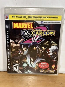 NEW ORIGINAL FACTORY SEALED Marvel vs. Capcom 2 (PlayStation 3, PS3 2012) RARE! - Picture 1 of 4