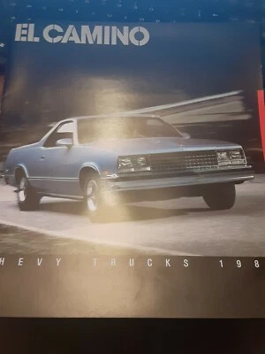 1987 Chevrolet El Camino оригинальный каталог продаж  - Изображение 1 из 3