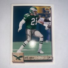 1992 Upper Deck Football Card #158 Eric Allen