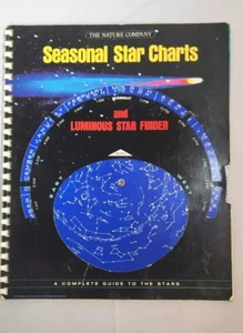 1972 Seasonal Star Charts And Luminous Star Finder Book - Picture 1 of 5
