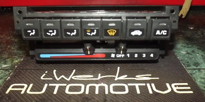 94-01 OEM Acura Integra DC heater / climate control switch assembly bezel panel - Image 1 of 4