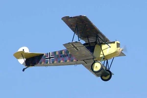 Giant 1/6 Scale German WW-I Fokker D.VII Biplane Plans, Templates, Instruc 59ws - Picture 1 of 2