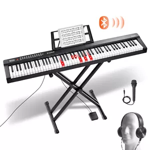 VEVOR Piano de Teclado Digital Portátil de 88 Teclas con Soporte, 1000 Tonos - Imagen 1 de 12