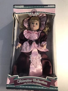 Muñeca de porcelana - 1998 - Melissa Jane - Colección San Valentín - Incluye caja - Imagen 1 de 12