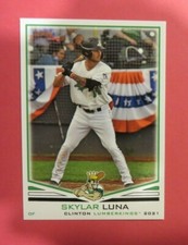 2021 Grandstand, Clinton LumberKings - SKYLER LUNA