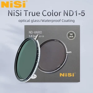 Filtro de densidad neutra variable NiSi True Color ND-VARIO VND Pro Nano 1-5 paradas - Imagen 1 de 6