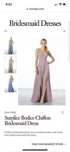 Morilee Plus Size Bridesmaid Dress - 26W - Picture 1 of 9