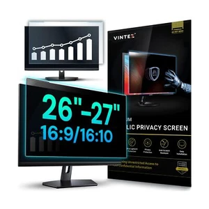 VINTEZ Universal Acrylic 26, 27 Inch Computer Privacy Screen Filter for Wides... - Picture 1 of 9