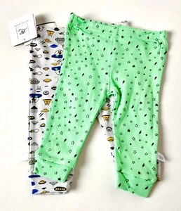 Rosie Pope 2 Set Baby Boy Pants Size 6-9 Months. NWT Retail $16 Price $12 - Picture 1 of 5