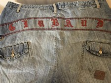 Vtg Le Jean De Marithe Francois Girbaud Denim Blue Jeans Mens Size 42 X 33 Rare