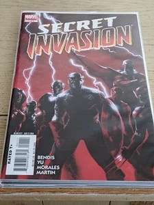 SECRET INVASION #1-8 Set Casi Nuevo Hermoso Sin Leer b n b - Imagen 1 de 8