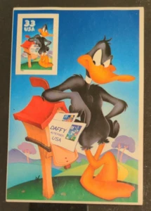 Lote de sellos de hoja de recuerdo #3206c Pato Lucas 33c-1999 WARNER BROS. - Imagen 1 de 3