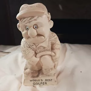 Wise Guy Golfer, "World's best golfer " Figurine by American greetings corp - Picture 1 of 7