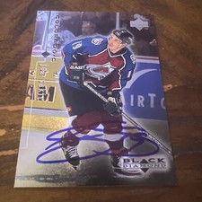 Joe Sakic Signed Card