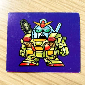 Menko Card Heavy Gundam Amada Super Deformed Gundam World No. 111 - Picture 1 of 10