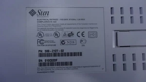 Sun 599-2127-02 35/70GB SE-SCSI SUN DLT EXTERNAL TAPE DRIVE - Picture 1 of 6