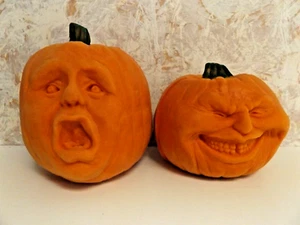 Vintage 1987 Todd Masters Schaumstoff Jack O Laterne Menge 2 - Bild 1 von 11