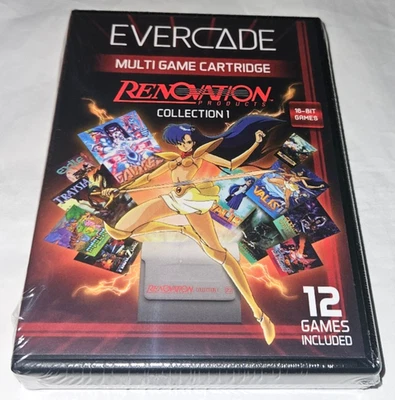 Evercade Renovation Collection 1 New Sealed 23 Cartridge US Version Blaze Game - Image 1 of 3