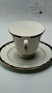 Wedgwood Preston Kollektion Teetasse & Untertasse | Komplettes Set verfügbar eingestellt - Bild 1 von 22