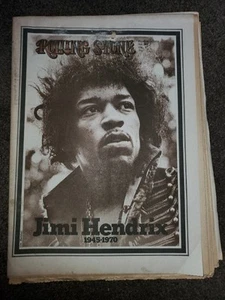 Rolling Stone magazine #68 October 1970 JIMI HENDRIX, Johnny Winter, Tom Wolfe - Picture 1 of 3