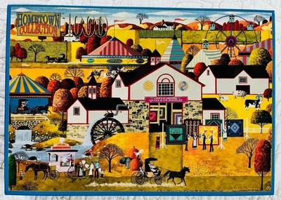 Ladies of Lancaster Amish Quilts RoseArt Hometown Collection 1000 Pc Puzzle New - Image 1 of 3