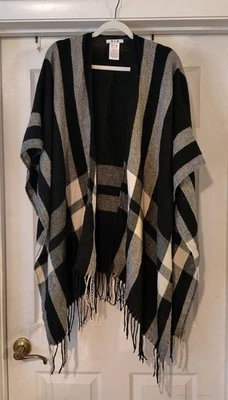 Three Dots Women's Multi Colored Shawl Poncho One Size - Image 1 of 4