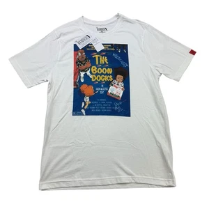 The Boondocks Shirt Mens Large L White Short Sleeve Cartoon NWT - Picture 1 of 12