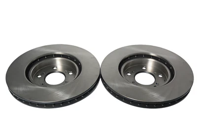 Пара передних дисковых тормозных дисков для всех моделей ACURA RL 2005–2012 годов выпуска - Изображение 1 из 4