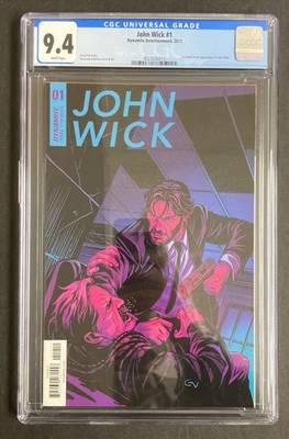 John Wick #1 (2017) CGC 9.4 1st App In Comics Dynamite Entertainment - Image 1 of 4