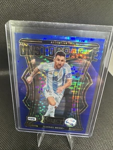 Lionel Messi 2024-25 Panini Select FIFA Unstoppable BLUE Pulsar Prizm #23 - Bild 1 von 2