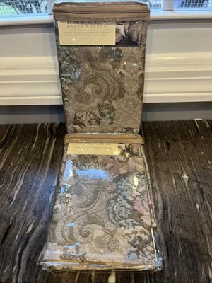 PAR de Ralph Lauren Margeaux Medallón Ciruela Estándar Falsa Raro Descontinuado Foto 1 de 4