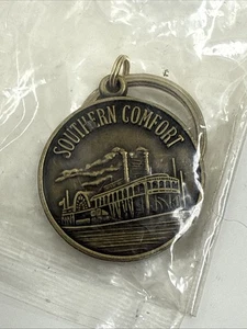 Llavero Southern Comfort bote de vapor bote de vapor whisky metal vintage - Imagen 1 de 4