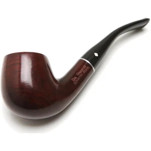 Leichte 1,2 Unzen Savoy Smooth Briar Tabakpfeife - perfektes Geschenk für Raucher - Bild 1 von 7