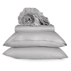 800 Thread Count Egyptian Cotton Sheets Queen Size, Long Staple Bed Sheets Br... - Picture 1 of 9