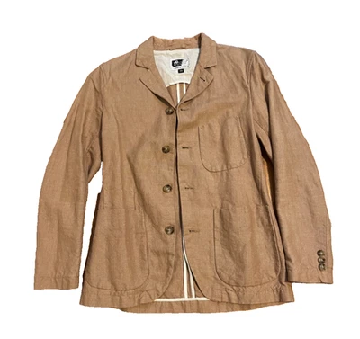 Engineered Garments Chaqueta Talla XS Beige/Tostado Algodón Lino Foto 1 de 4