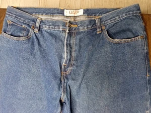 Vintage Big Mac Jeans Mens 38x30 Blue Straight Workwear Relaxed Denim Cotton - Picture 1 of 2