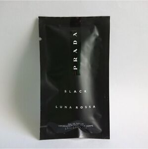 Prada Luna Rossa Black EDP Men Fragrance 1.5ml Sample Vial Spray Perfume Cologne
