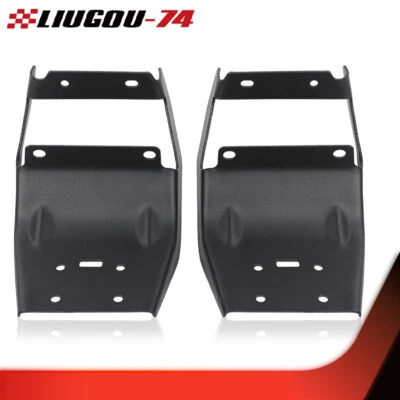 Fit For 2015 2016-2022 Ford F-150 F150 Black Running Board Brackets 2Piece/set - Image 1 of 4